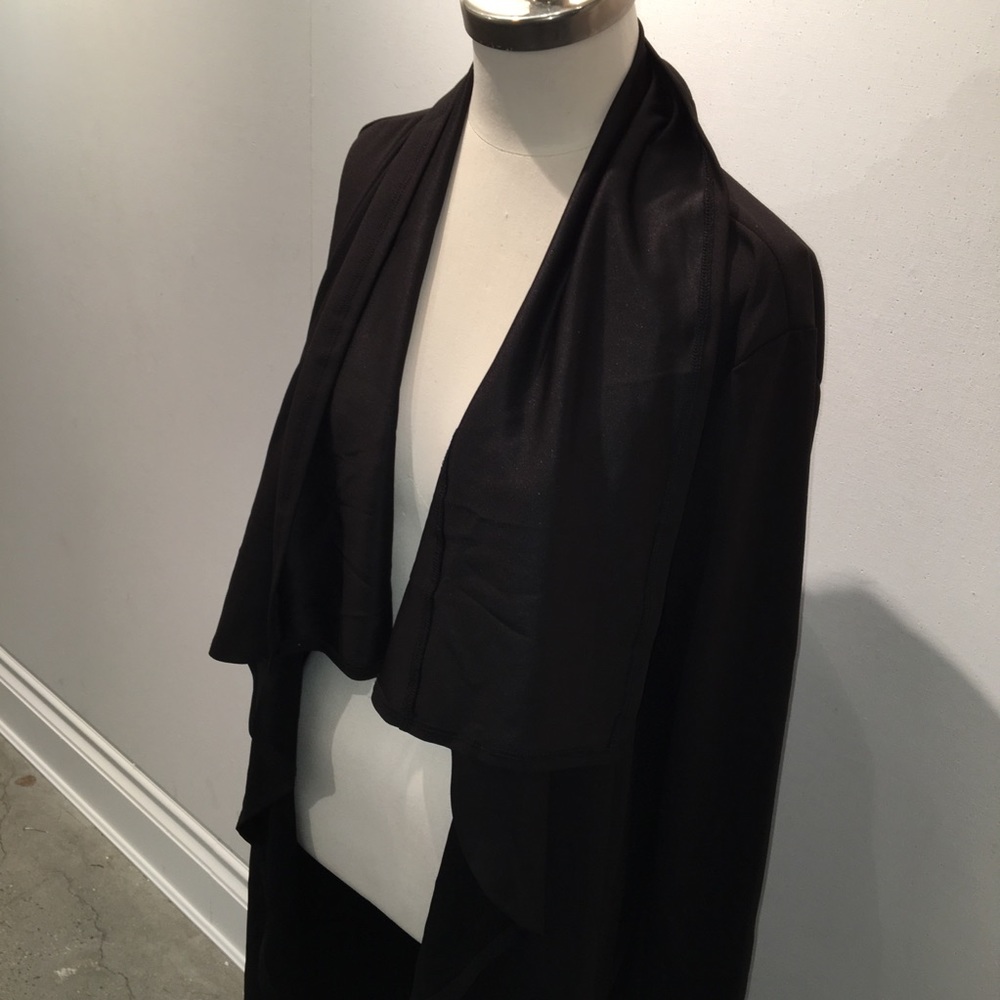 Plus Size Waterfall Duster Jacket